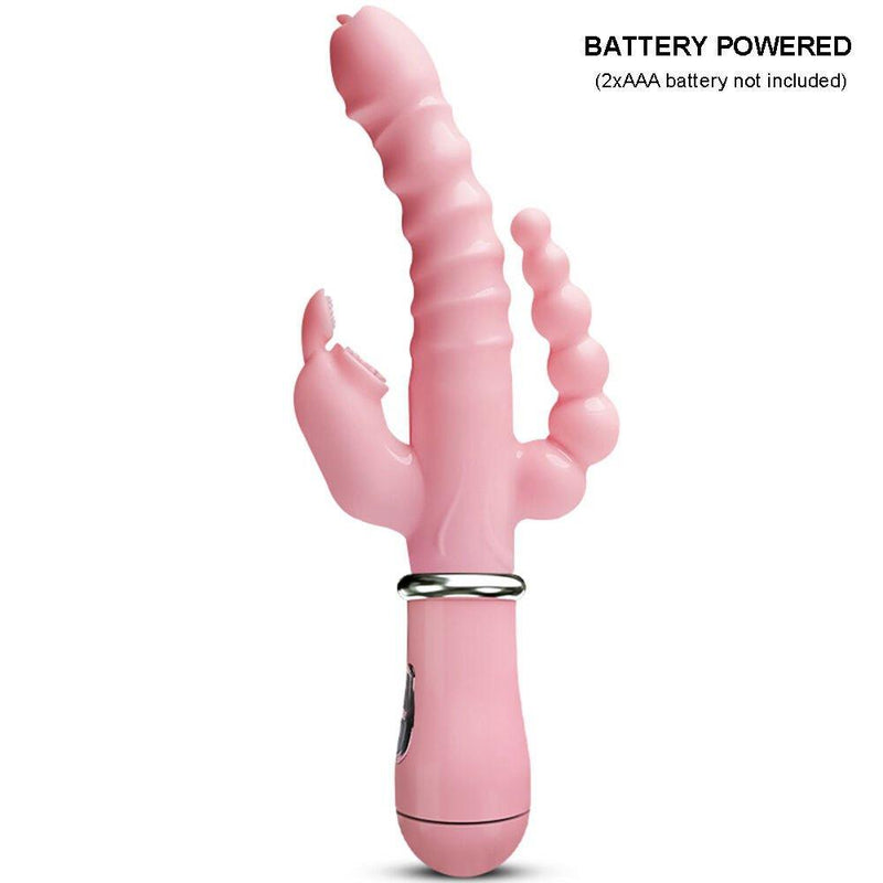 LicklIp 3 In 1 Dildo Rabbit Vibrator — view 5