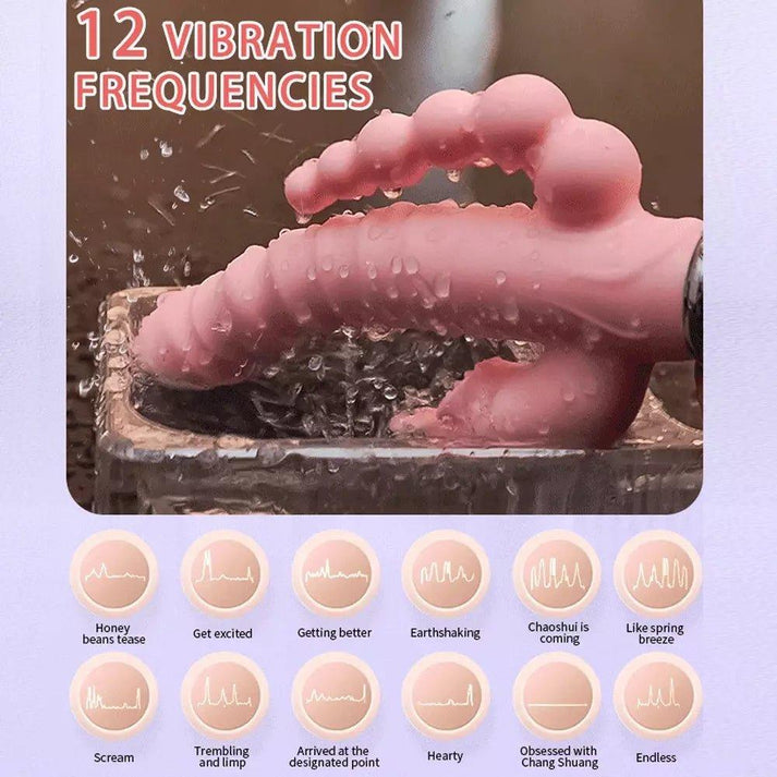 LicklIp 3 In 1 Dildo Rabbit Vibrator — view 2