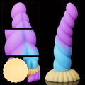 Liquid Silicone Mixed Color Dildo - additional view