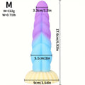 Liquid Silicone Mixed Color Dildo - additional product image