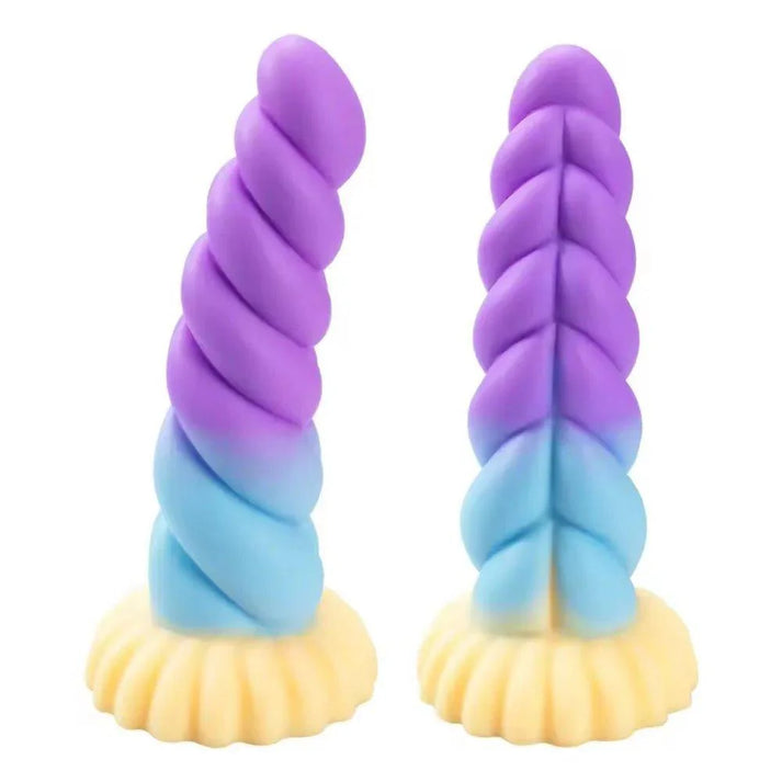 Liquid Silicone Mixed Color Dildo