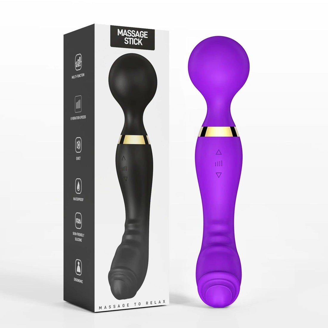 Magic Wand 20 Speeds Powerful Dildos Vibrator Adults Sex Toys
