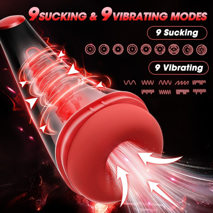 Moonhorn| Powerful Sucking & Vibrating Heating Male - alternate view