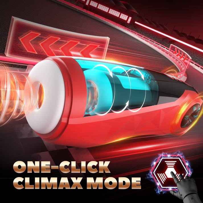 One - Click Climax 10 Thrusting and Rotating Male - detail view