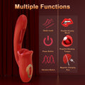 Powerful Tongue Licking Dildo Vibrator - alternate gallery view