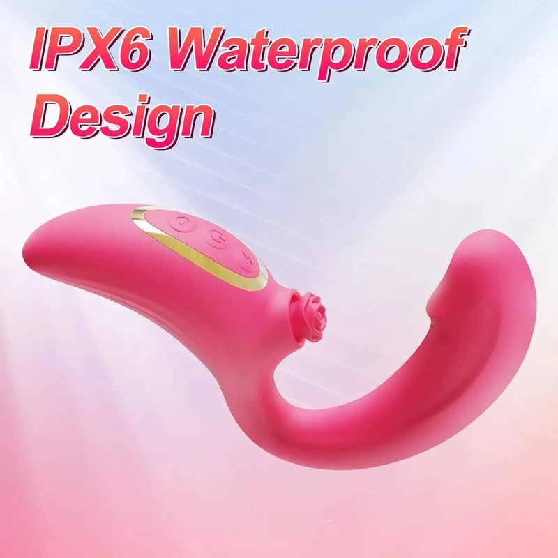 Powerful Vibration 2 in 1 G-Spot Clitoral Adult Women Sex Toys — view 6
