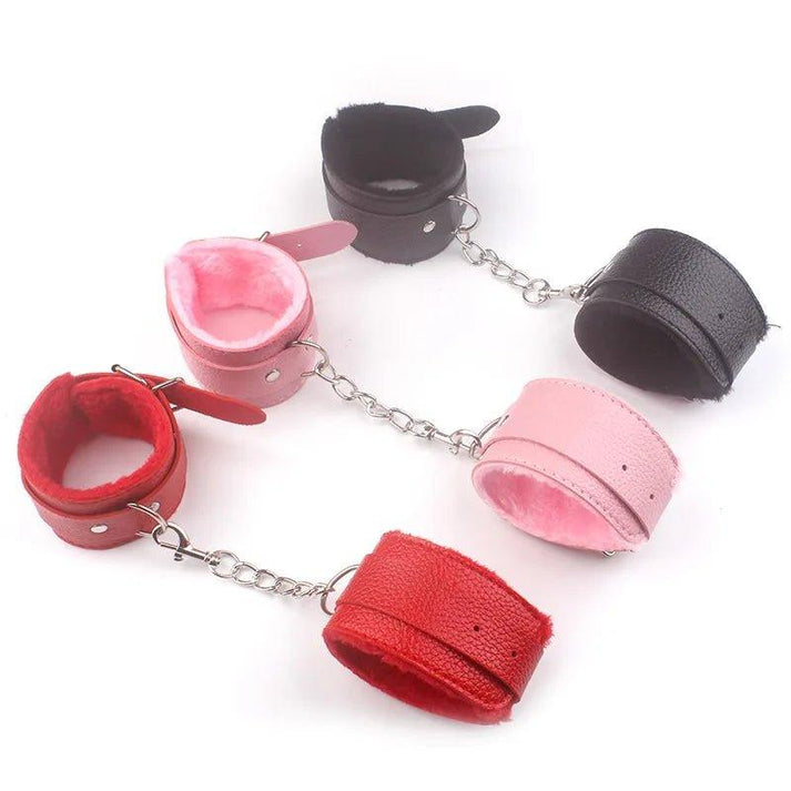 PU Leather Plush Erotic Toys For Adults BDSM — view 5