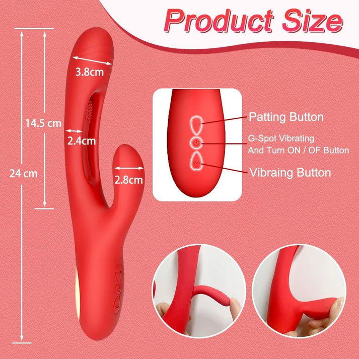 Rabbit Tapping G - Spot Patting Vibrator - additional view