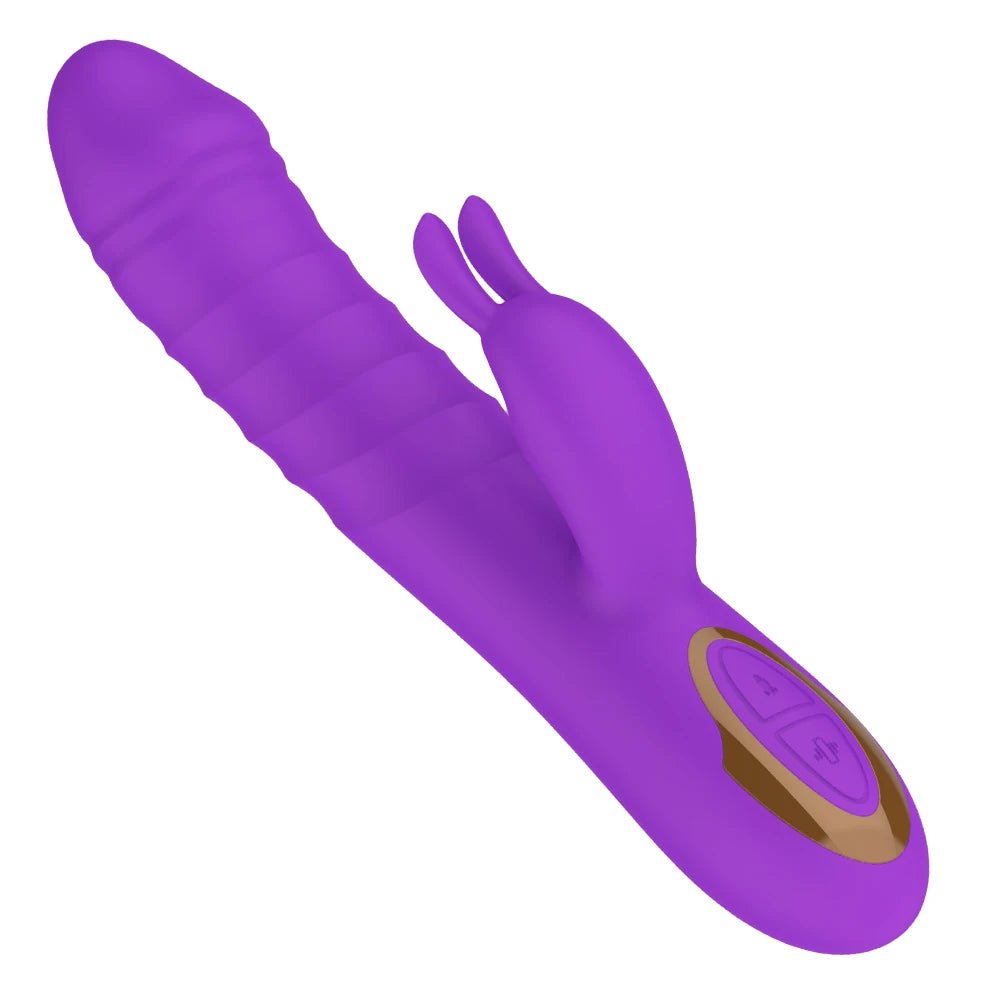 Rabbit Thrust Dildo Vibrator - alternate view