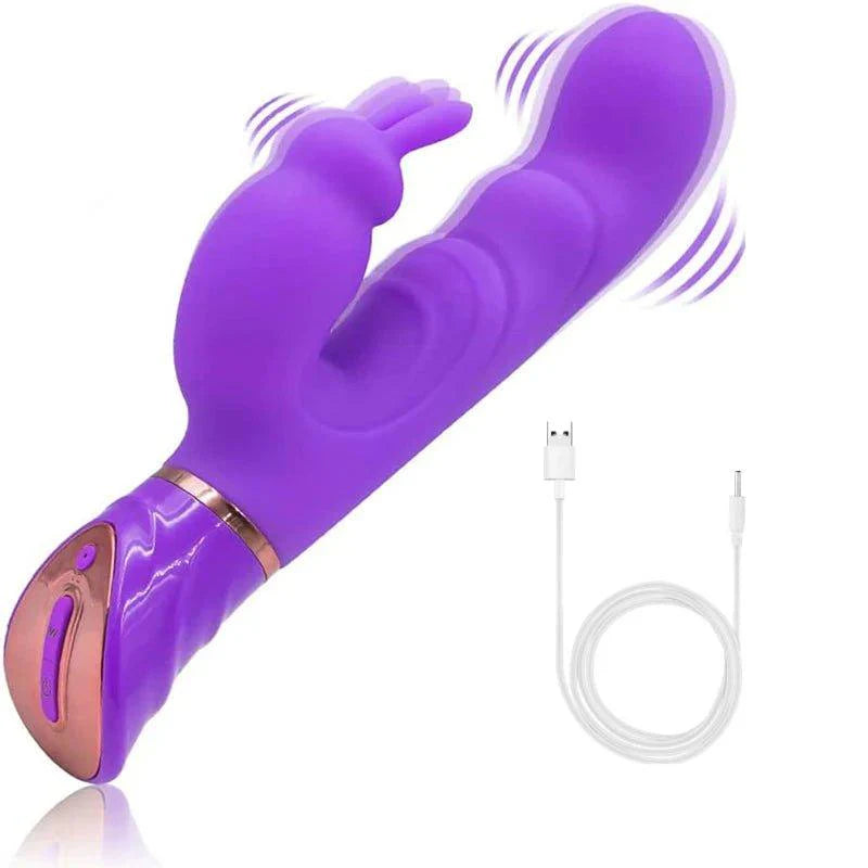Rabbit Vibrator 10 Vibratory Mode G - Spot Female Dildo - alternate gallery view
