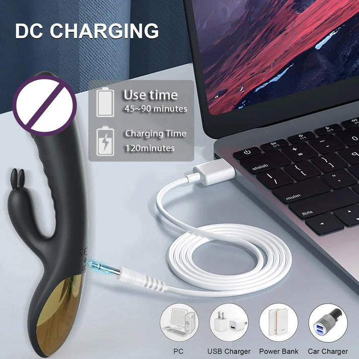 Rabbit Vibrator for Women Dildo Adult Sex Toy — view 4