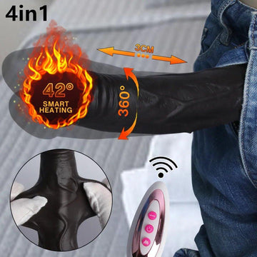 Realistic Dildo Women Telescopic Vibrator - product image