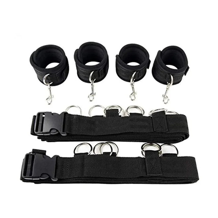 Restraint Set BDSM Bondage Handcuffs & Ankle Cuffs Slave — view 8