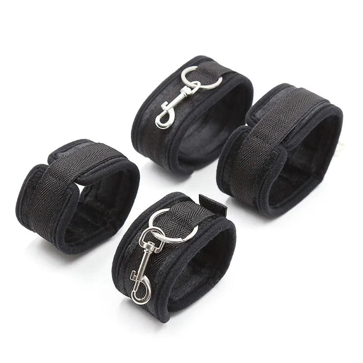 Restraint Set BDSM Bondage Handcuffs & Ankle Cuffs Slave — view 5