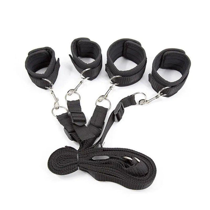 Restraint Set BDSM Bondage Handcuffs & Ankle Cuffs Slave — view 10