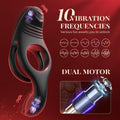 Ryden|multi Stimulation Vibration Penis Ring with Double - alternate view