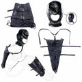 Sex BDSM Bondage Handcuffs Toys Kit with Leather Open - product image