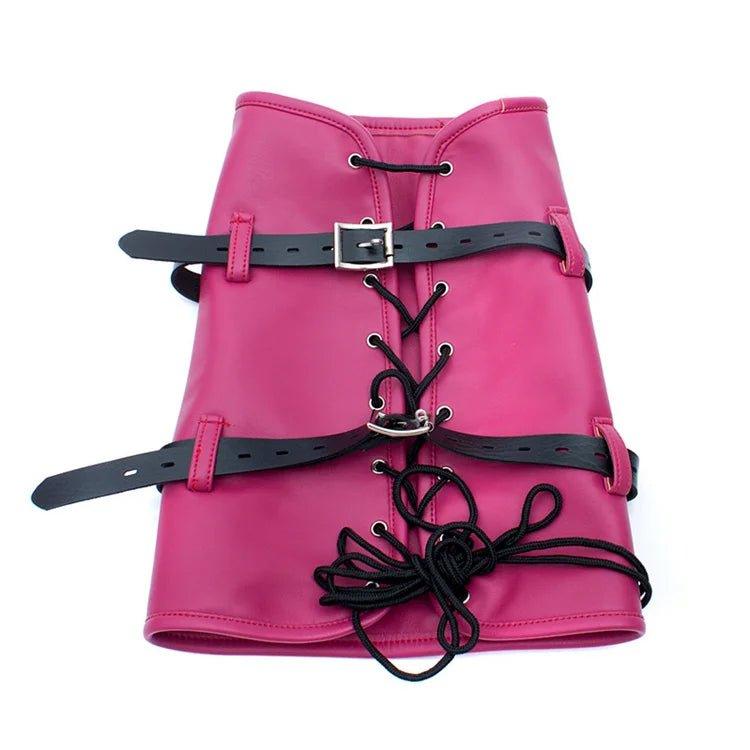 Sex BDSM Bondage Handcuffs Toys Kit with Leather Open - detail image