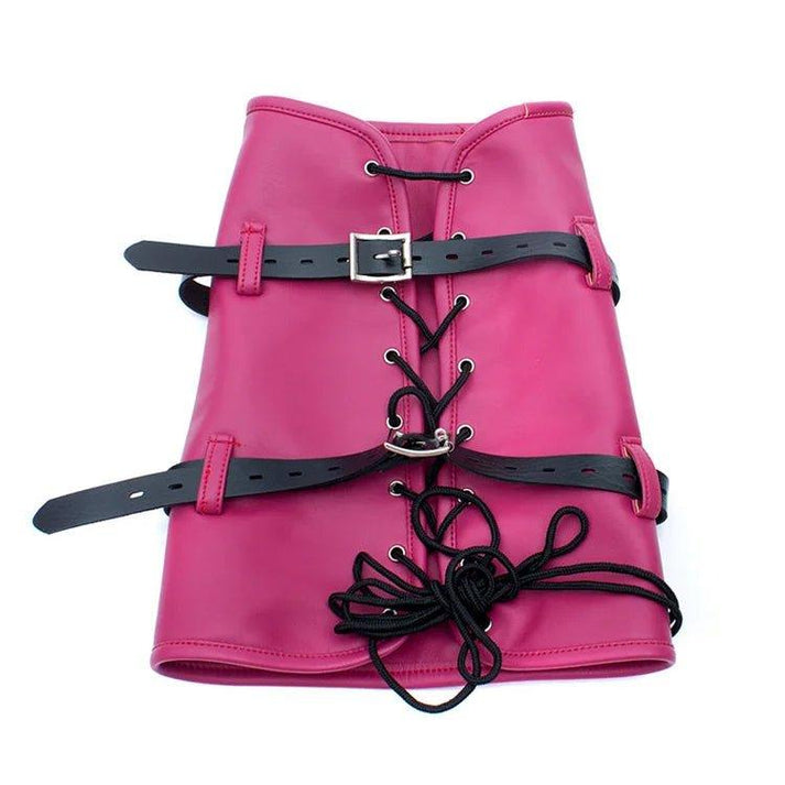 Sex BDSM Bondage Handcuffs Toys Kit with Leather Open - detail image