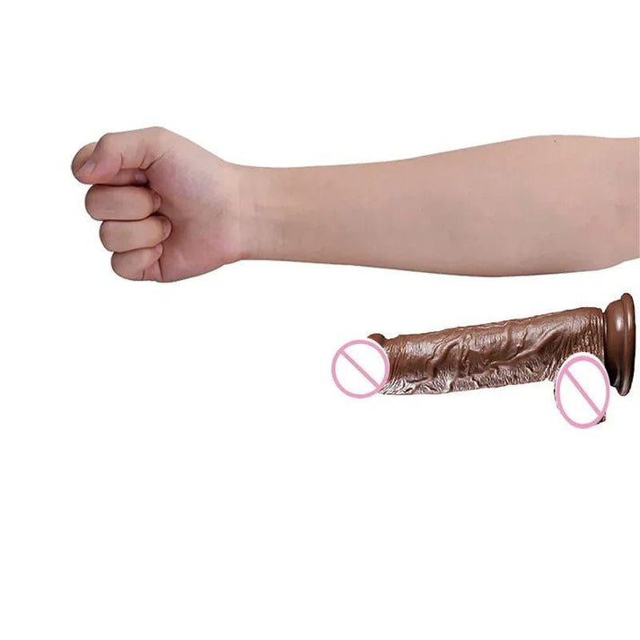 Sex Toy for Women Lesbian Realistic Silicone Big Dildo — view 4