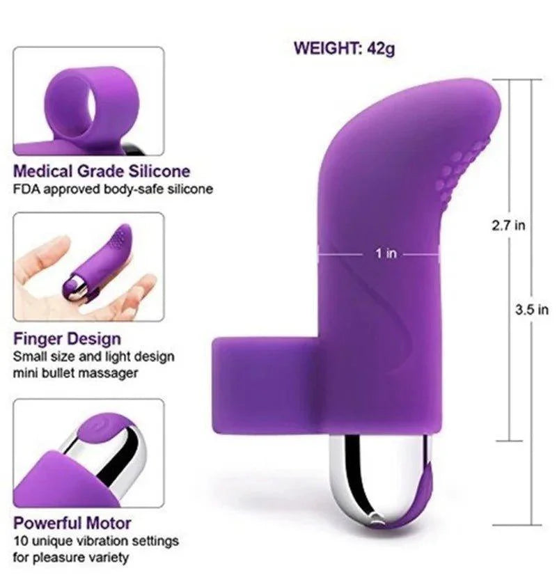 Silica Gel Recharge Finger Vibratortor - alternate view