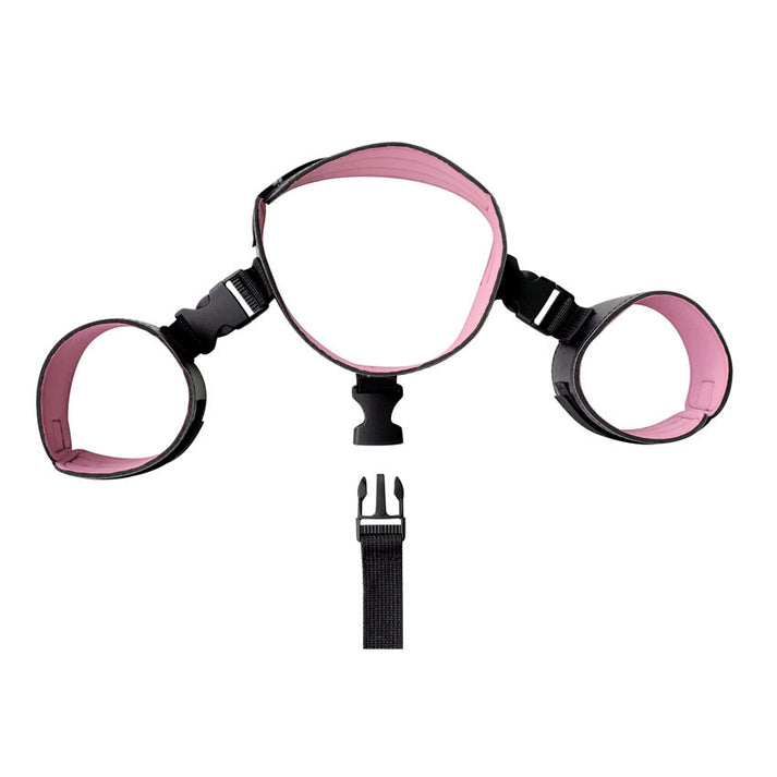 SM Bondage Kit, 20 - Piece Set, PU Leather - extra detail view