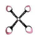 SM Bondage Kit, 20 - Piece Set, PU Leather - alternate gallery view