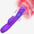 Soft Telescopic Sucking Vibrators Clit Stimulator Dildo - product image