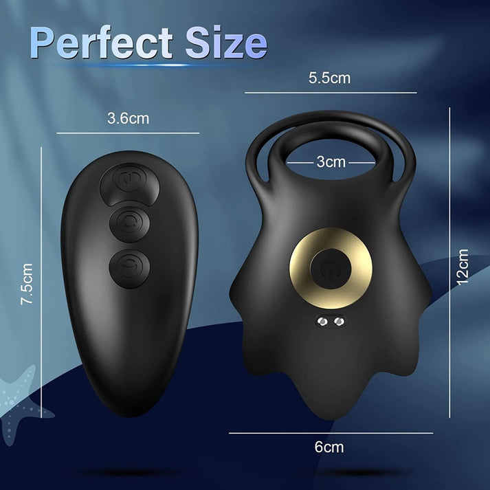 STARFISH | Testicles Stimulator with Vibration Function - alternate gallery view