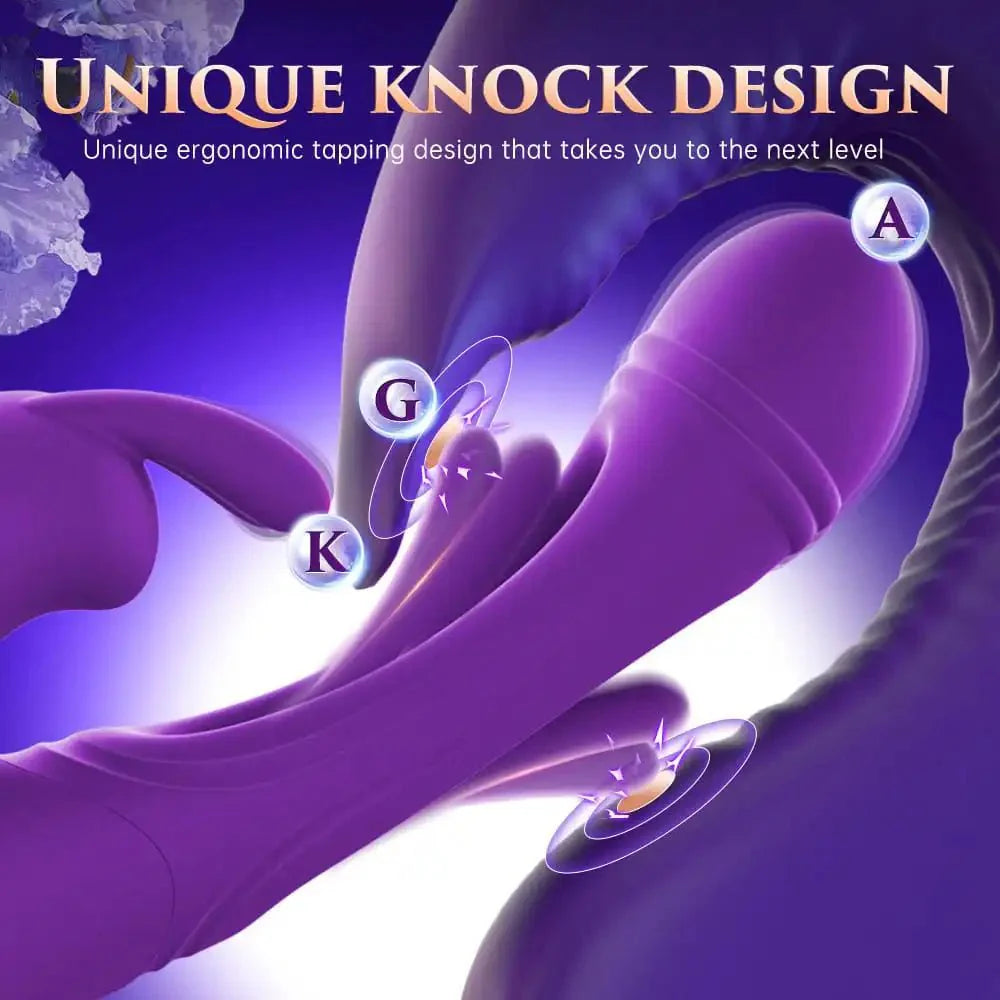Tapping Flapping Rabbit Vibrator - alternate view