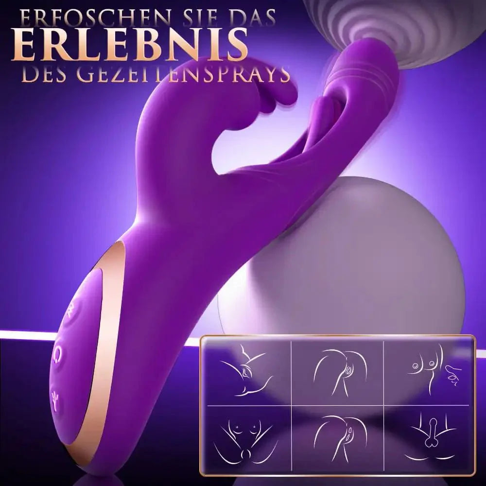 Tapping Flapping Rabbit Vibrator - gallery image