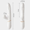 Telescopic Bead Vibrator Female Thrust Gun Sucking Dildo - detail view