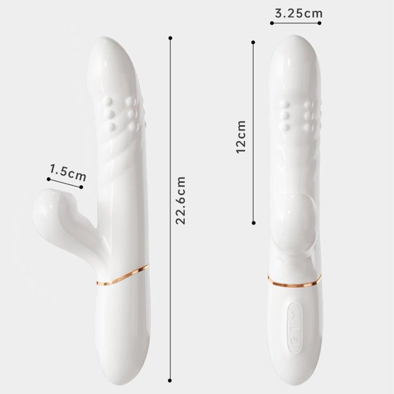 telescopic bead vibrator female adult products thrust gun sucking dildo vibrator g spot clit sucking sex toys woman Sex — view 3