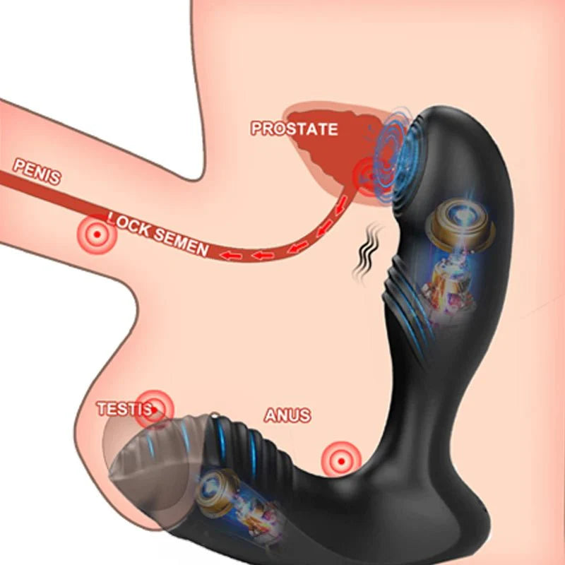 Tikken Wireless Prostate Massager Vibrator Butt Anal Plug - additional view