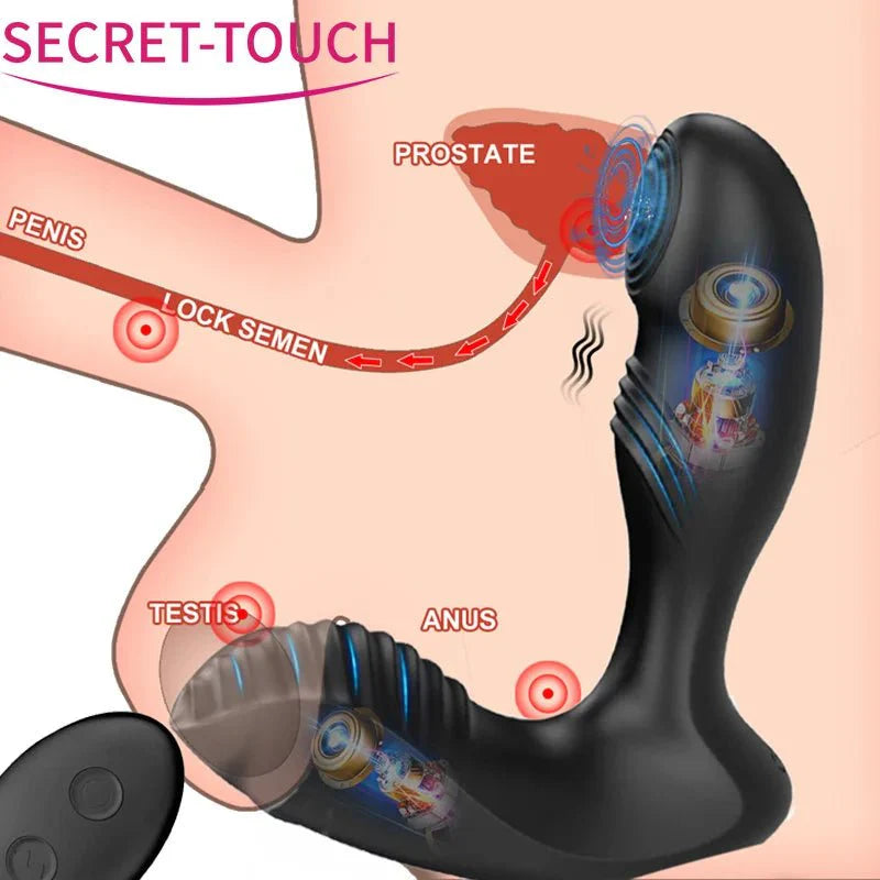 Tikken Wireless Prostate Massager Vibrator Butt Anal Plug - product image