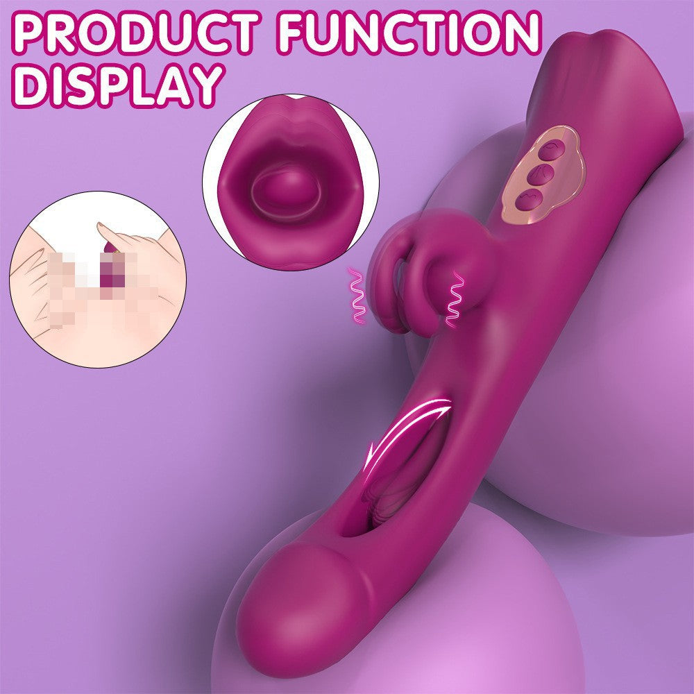 New 2024 Tongue Licking Multifunctional V Ibrator - additional view