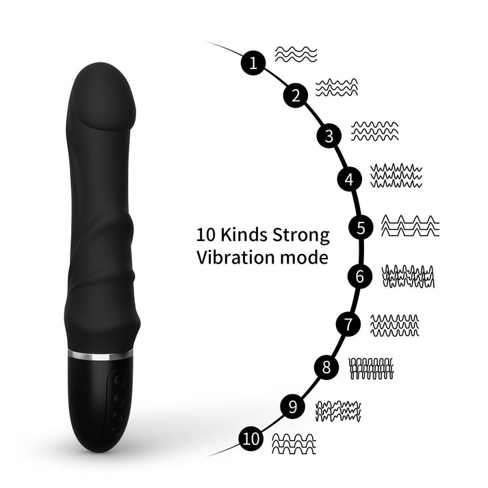 Upgraded New Realistic Vibrator Dildo — view 4