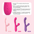 Vagina G - Spot Nipple Clitoris Stimulator Sucking Dildo - additional view
