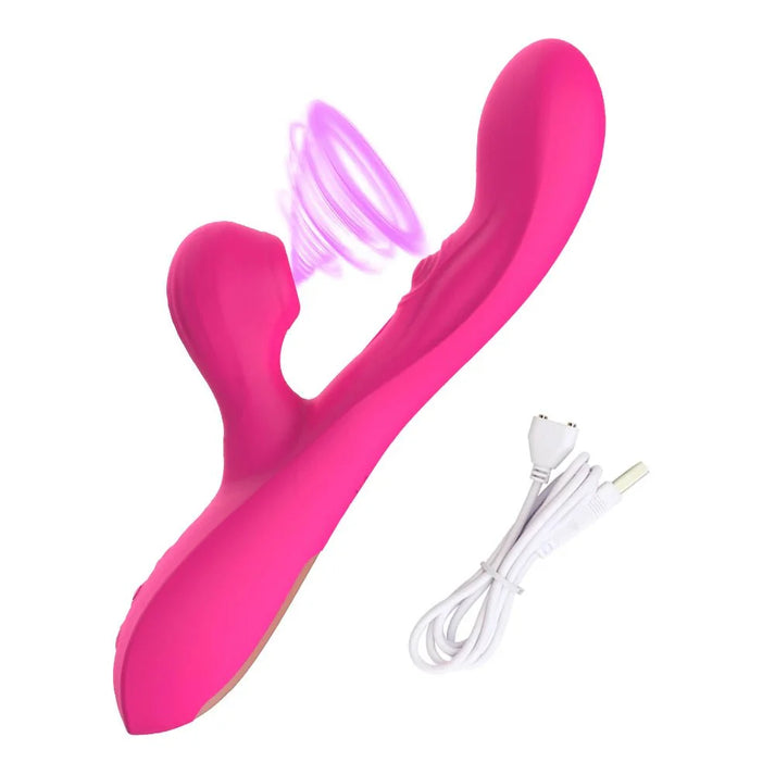 Vagina G-Spot Nipple Clitoris Stimulator Sucking Dildo Vibrator — view 8
