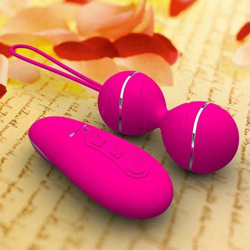 Vaginal Balls Remote Vibrator Kegel Balls - detail view