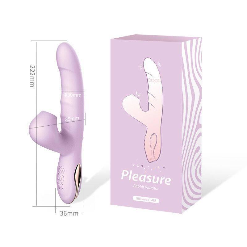 Vibrating Dildo Rabbit G Spot Clitoral Sucking Vibrator - alternate view