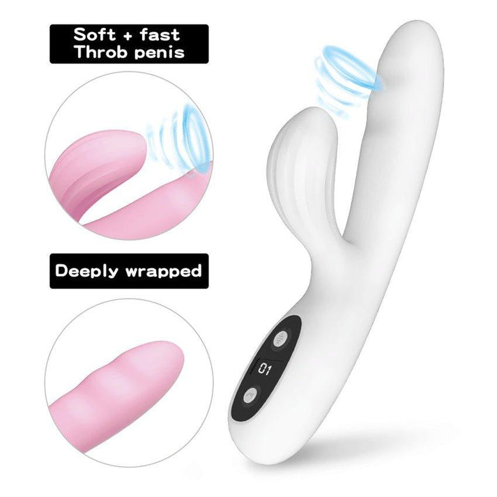 Vibrating Stick Masturbation Device Fully Automatic Heating — view 2