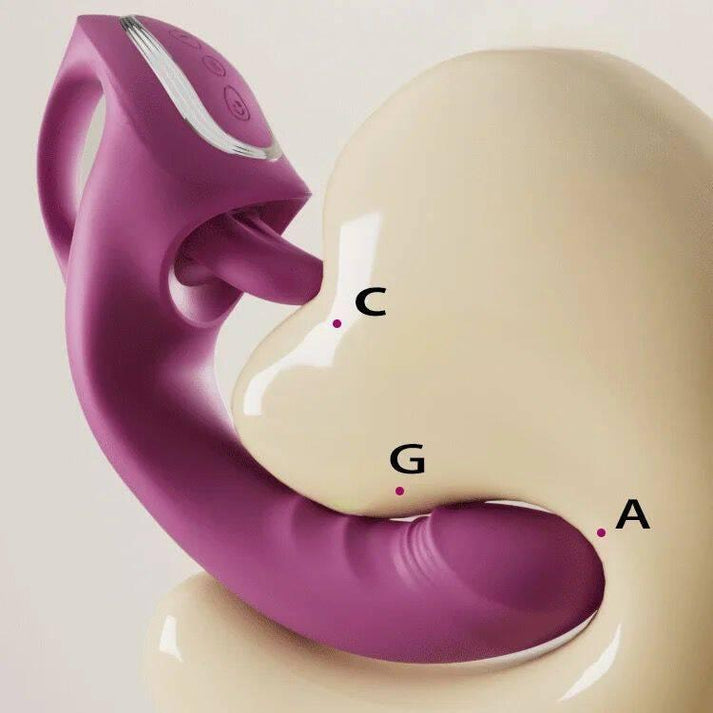 Vibrator Wand for G Spot Vagina Pussy Rabbit Sex Vibrator — view 4