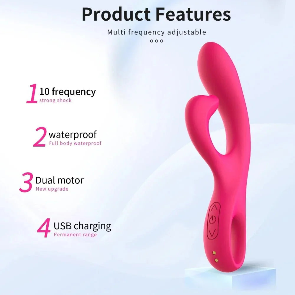 Vibrators Dildo Vibrator Rabbit Wand - alternate view